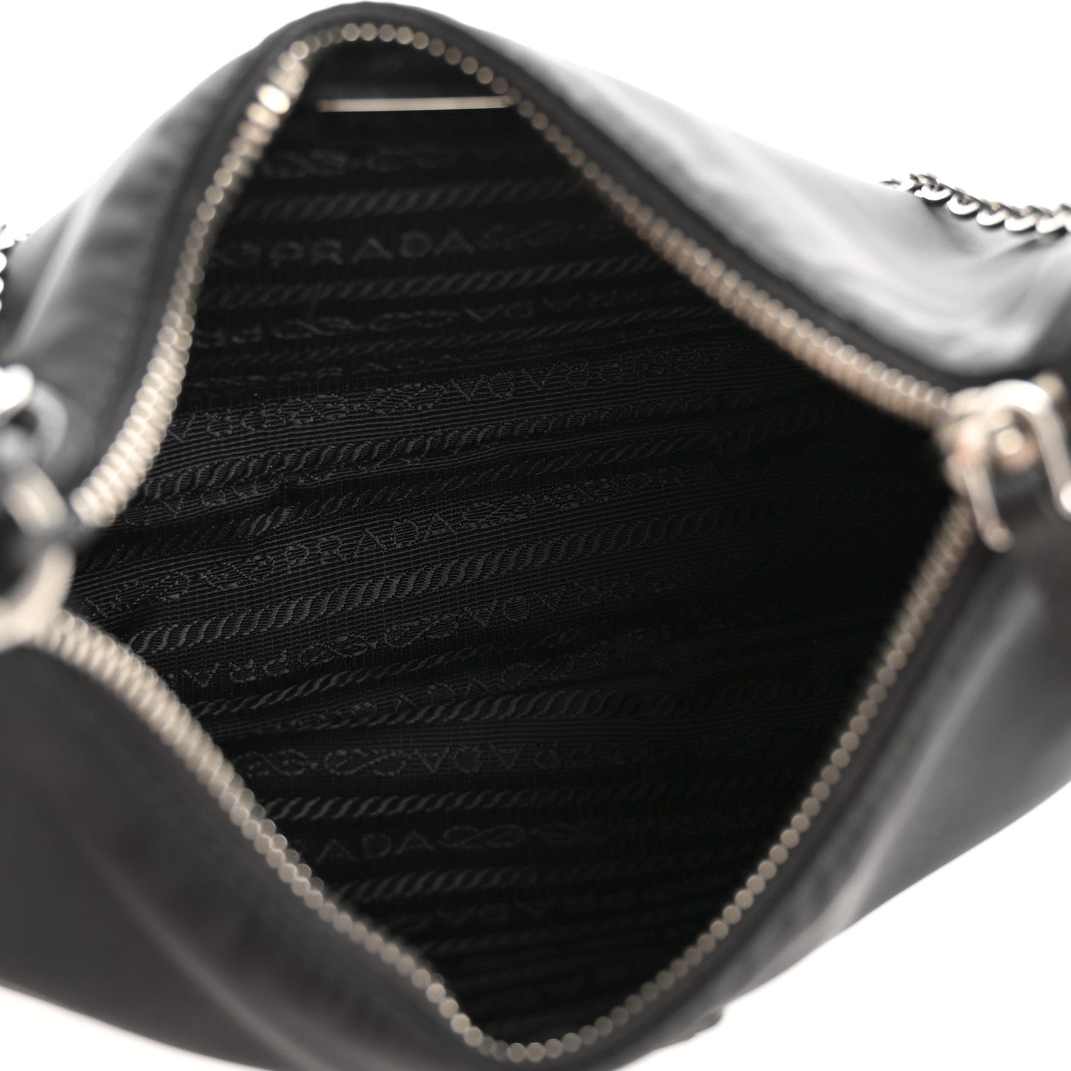 Prada Nylon Re-Edition 2005 Shoulder Bag Black 5 of 11