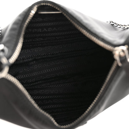 Prada Nylon Re-Edition 2005 Shoulder Bag Black 5 of 11