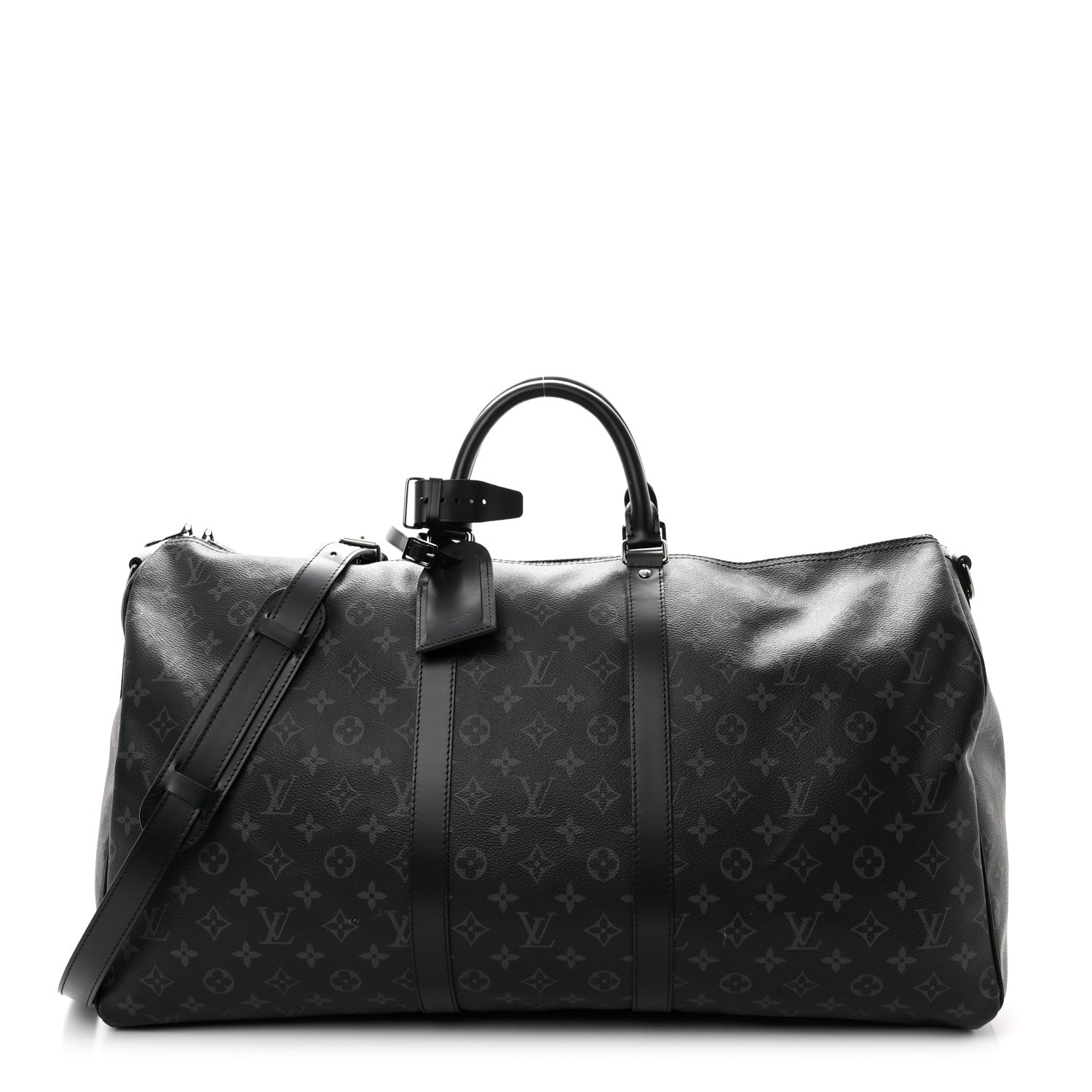 Louis Vuitton Monogram Eclipse Keepall Bandouliere 55 1 of 13