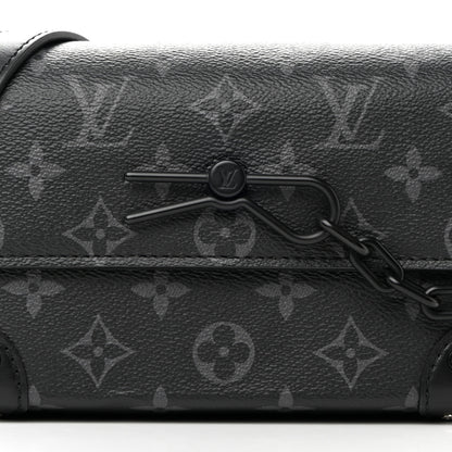 Louis Vuitton Monogram Eclipse Steamer Wearable Wallet 7 of 15