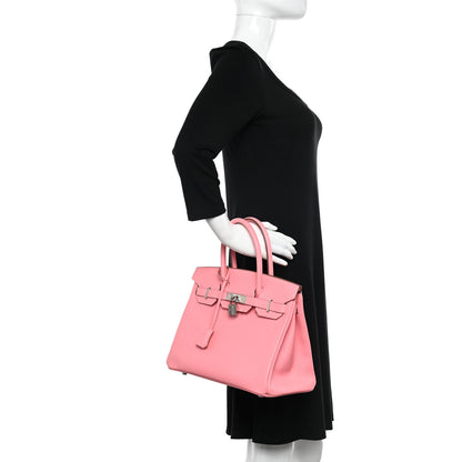 Hermes Epsom Birkin 30 Rose Confetti 2 of 11