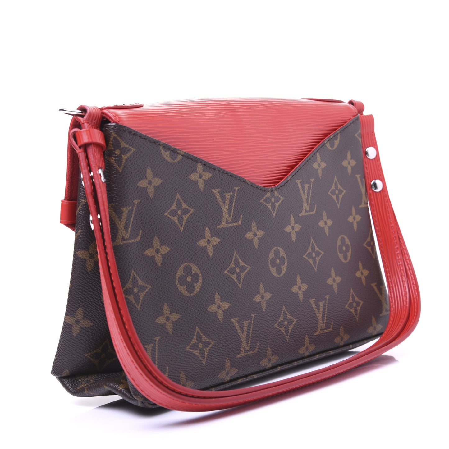 Monogram Epi Saint Michel Coquelicot
