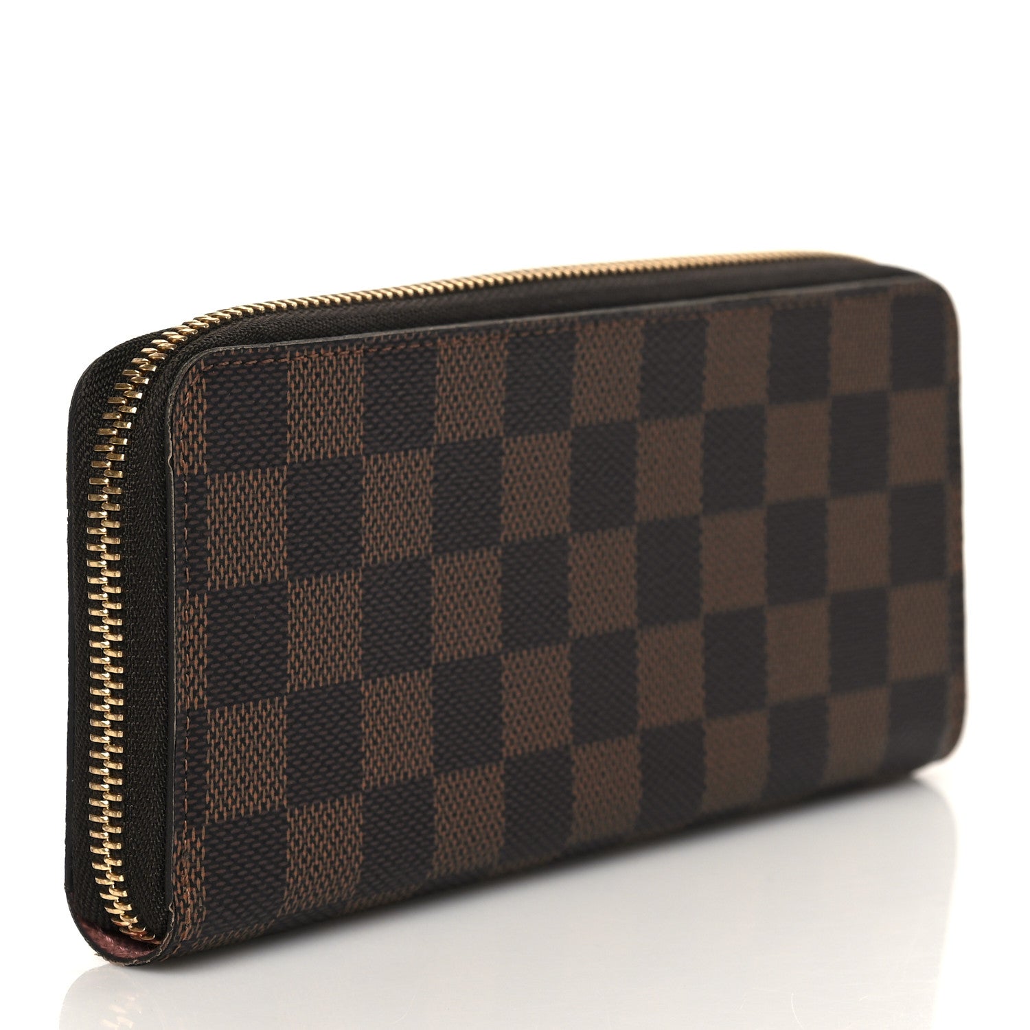 Louis Vuitton Damier Ebene Clemence Wallet Cherry 3 of 7
