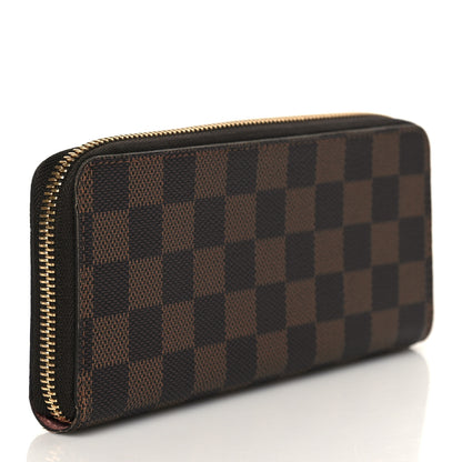 Louis Vuitton Damier Ebene Clemence Wallet Cherry 3 of 7