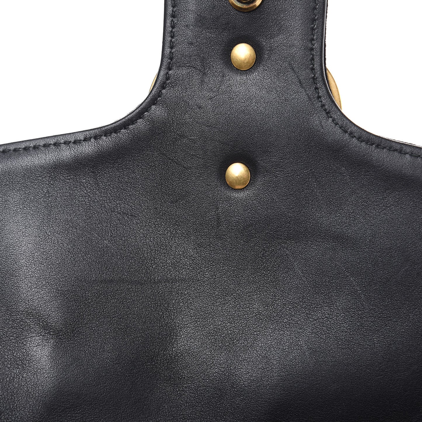 Velvet Matelasse Small GG Marmont Shoulder Bag Black