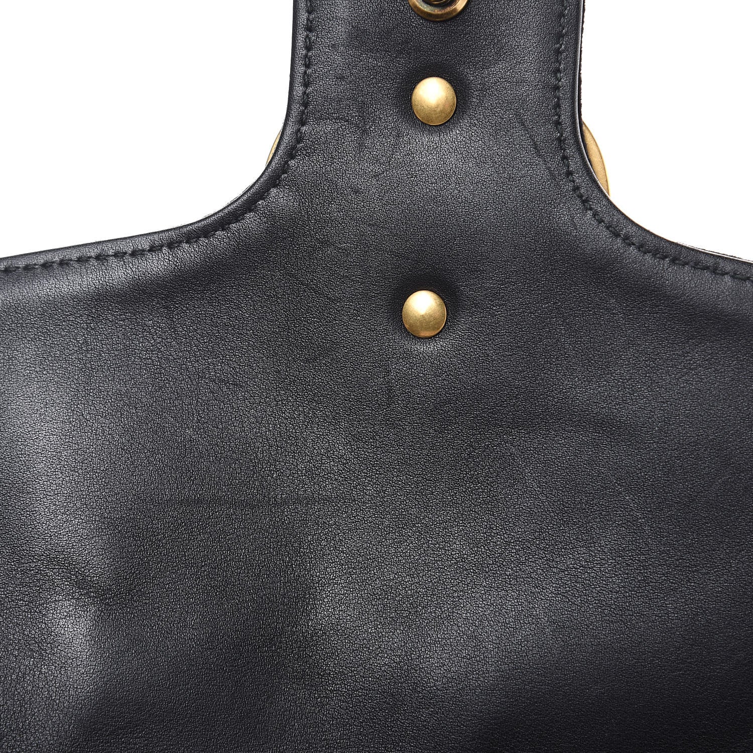 Gucci Velvet Matelasse Small GG Marmont Shoulder Bag Black 9 of 13