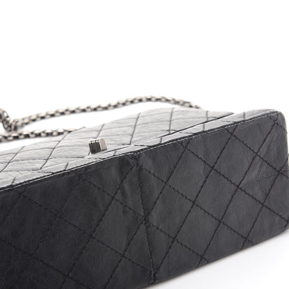 Chanel Aged Calfskin Quilted 2.55 Reissue 226 Flap Black 12 of 13