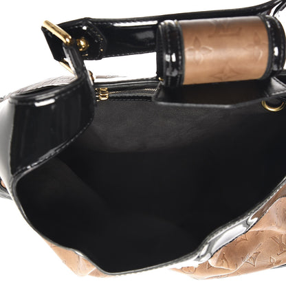 Louis Vuitton Monogram Embossed Polly Hobo Taupe 5 of 7