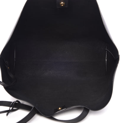 Saint Laurent Calfskin Large Shopping Tote Black 6 of 12