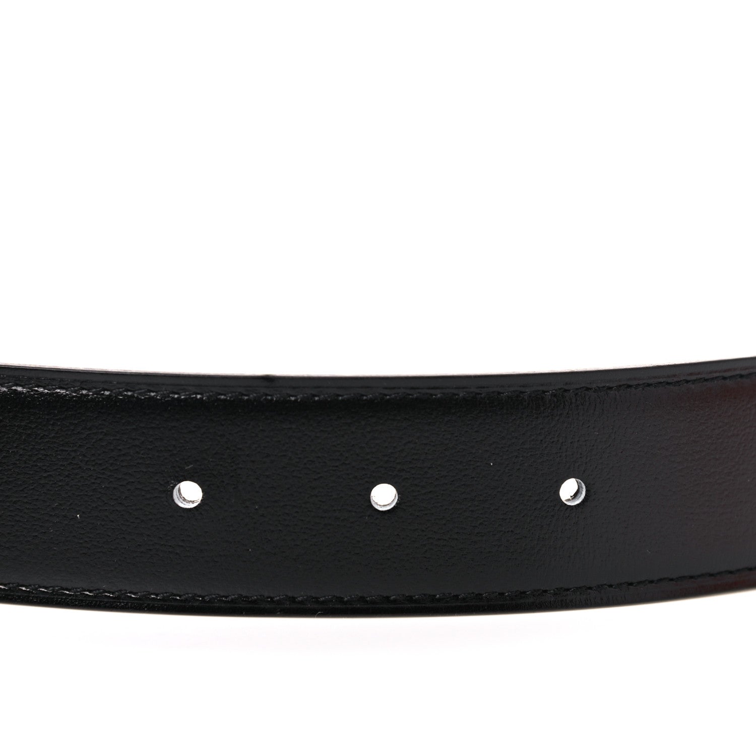 Hermes Box Togo 32mm Martelee H Belt 95 Black Etain 4 of 7