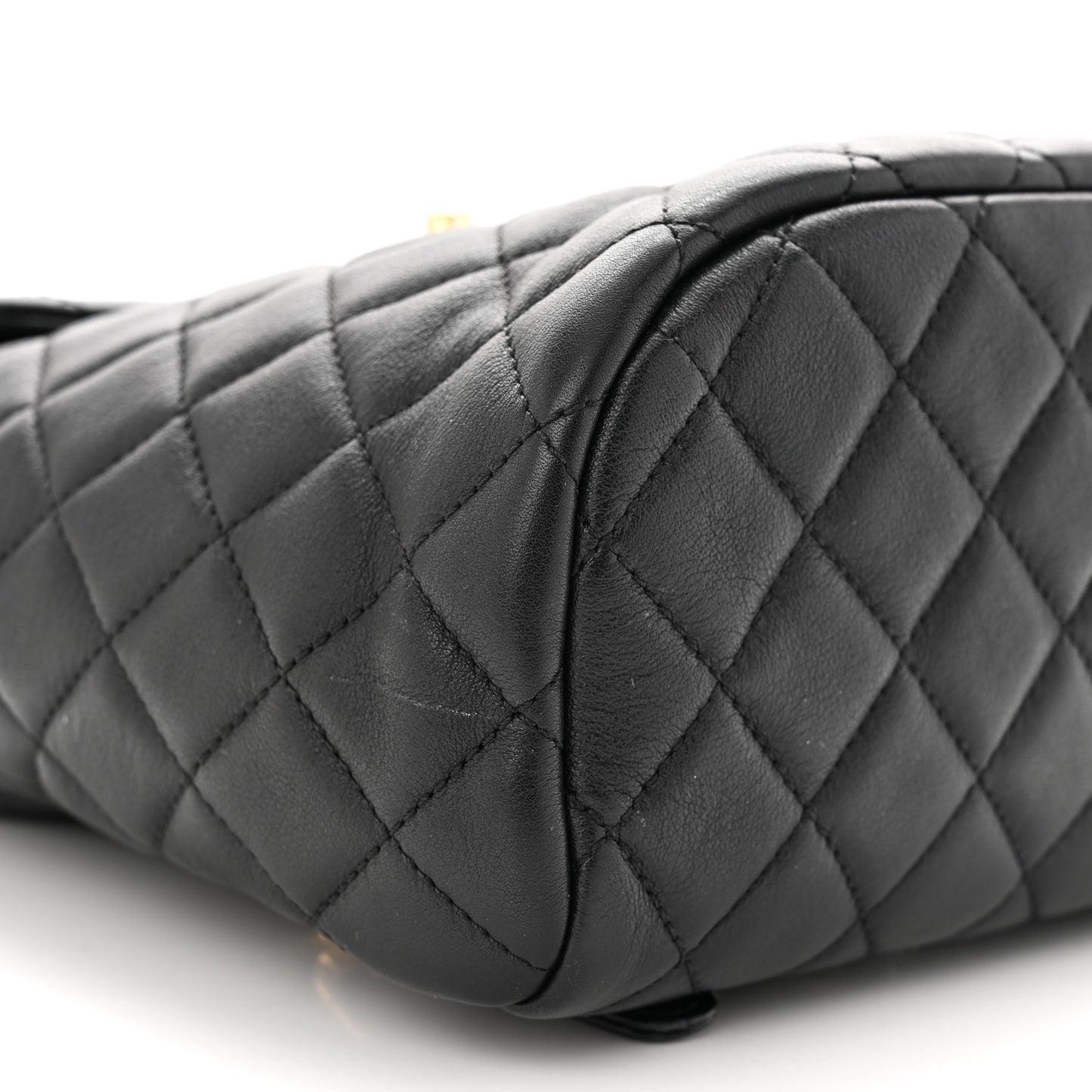 Quilted Small Urban Spirit Backpack Black