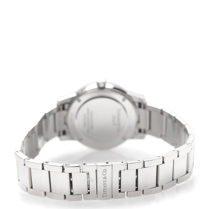 Tiffany Stainless Steel 29mm Atlas 2-Hand Quartz Watch Black 4 of 7