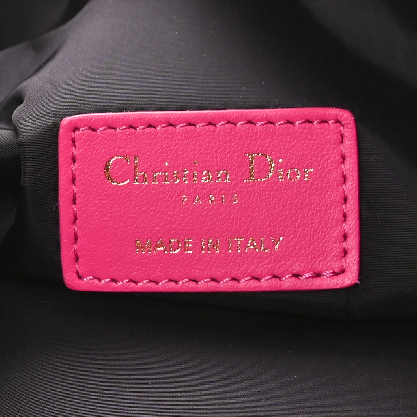 Canvas De Jouy Diortravel Nomad Pouch Pink