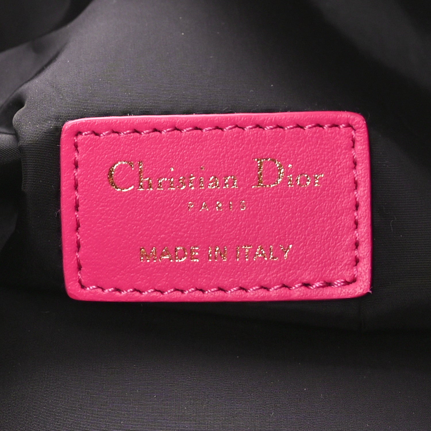 Christian Dior Canvas De Jouy Diortravel Nomad Pouch Pink 7 of 11