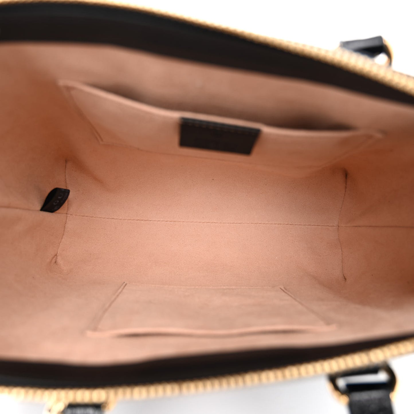 Suede Patent GG Web Small Ophidia Tote Bag Black