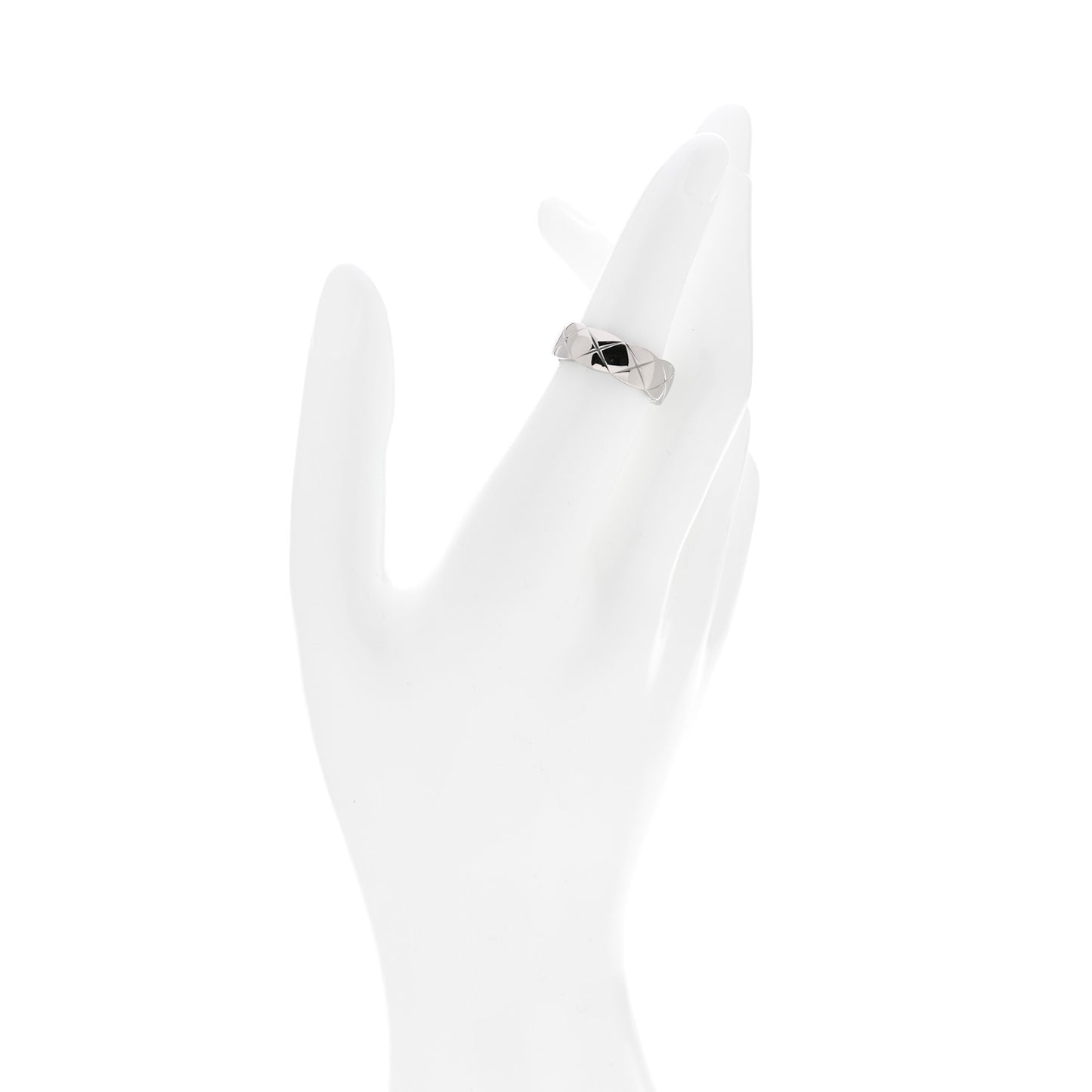 18K White Gold Small Coco Crush Ring 51 5.75