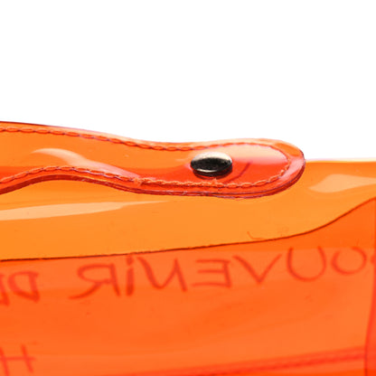 Hermes Vinyl Souvenir De L'Exposition Kelly Orange 12 of 14