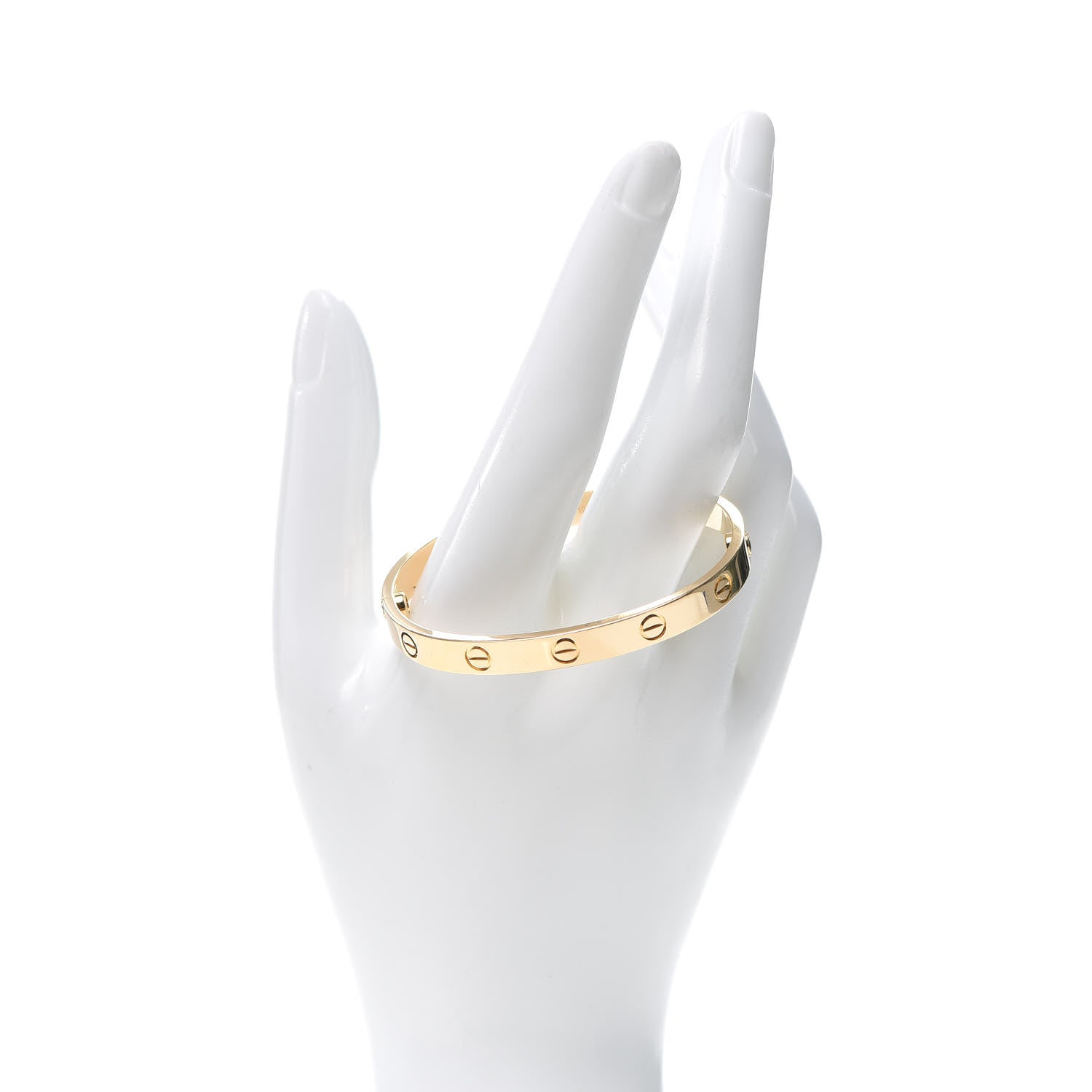 Cartier 18K Yellow Gold LOVE Bracelet 16 2 of 7