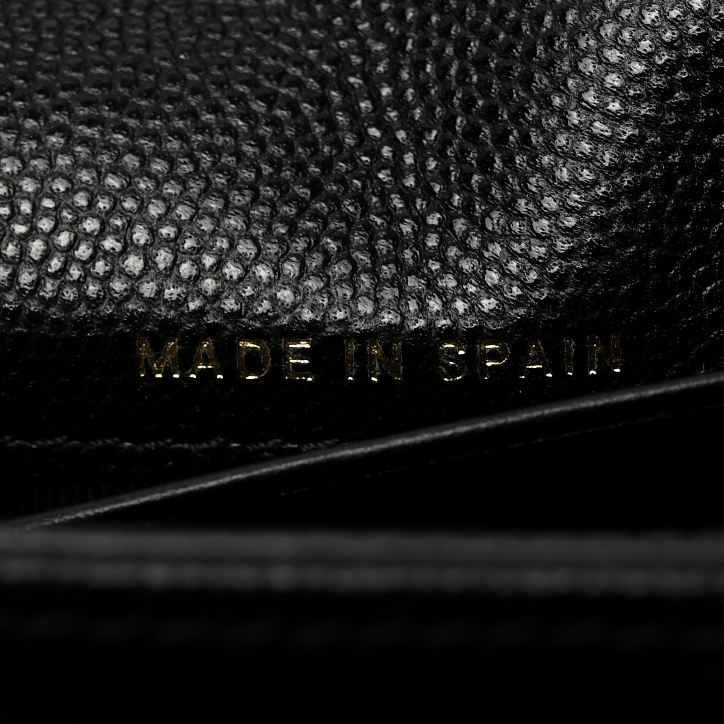 Caviar Quilted Crystal CC Large Gusset Flap Wallet Black