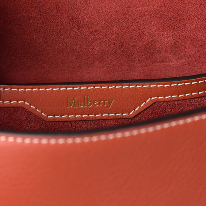 Mulberry Small Classic Grain Amberley Satchel Rust 6 of 12