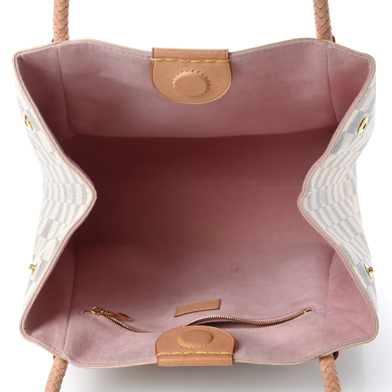 Louis Vuitton Damier Azur Propriano Rose Ballerine 5 of 11