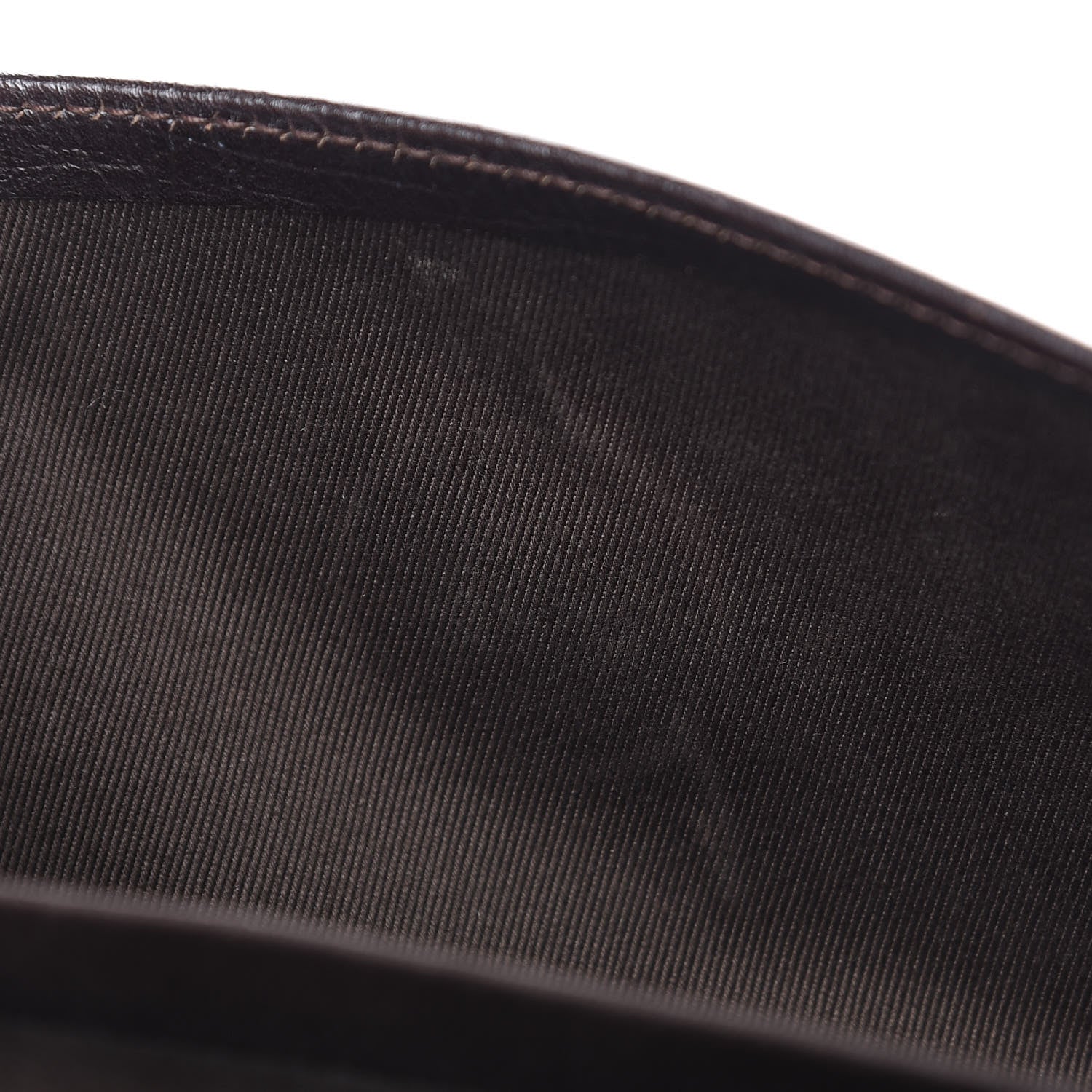 Gucci Monogram Bamboo Bar Clutch Dark Brown 7 of 10