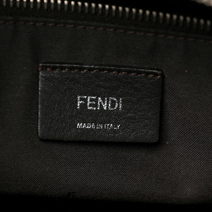 Fendi Vitello Dolce 4 Color Medium By The Way Boston Bag Carbone Grigio Polvere Multicolor 11 of 12