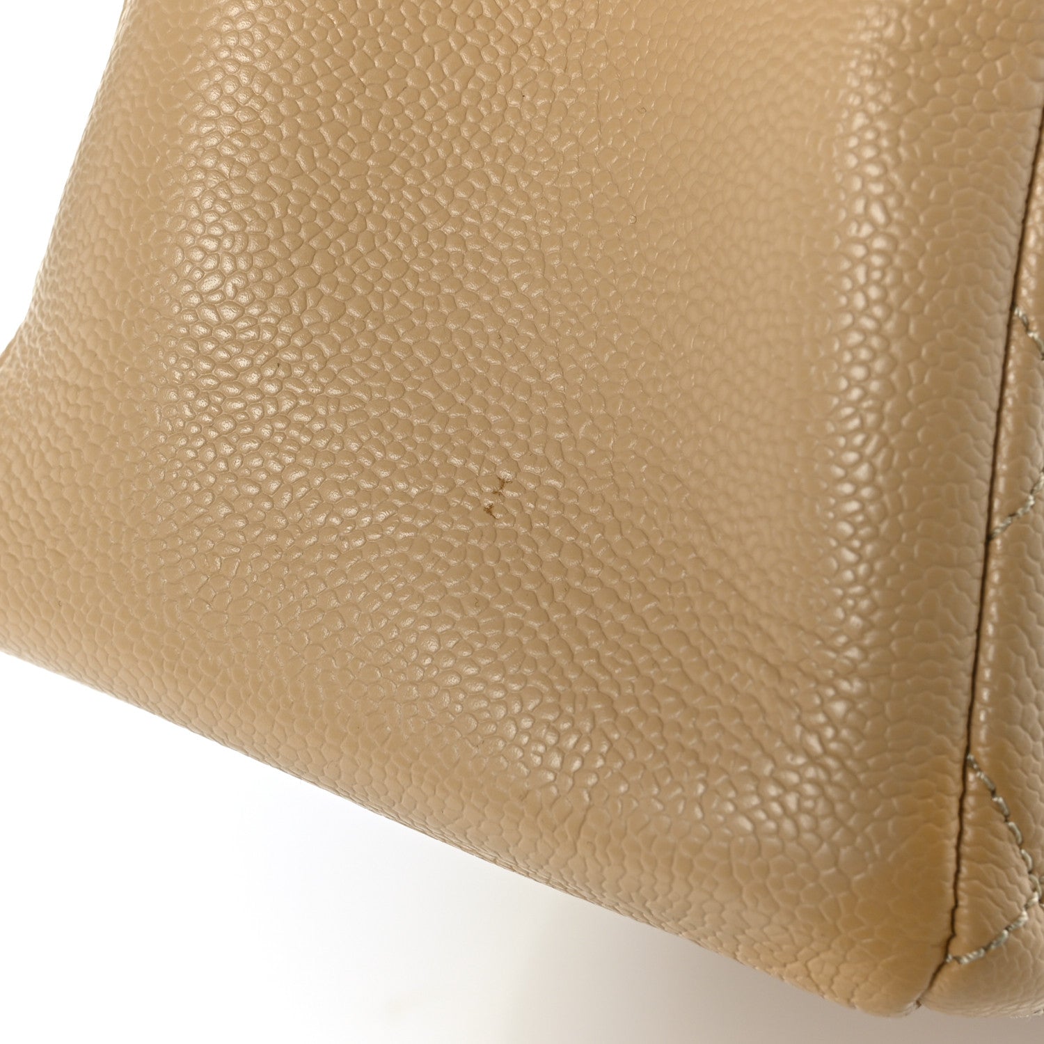 Chanel Caviar Quilted Grand Shopping Tote GST Beige 13 of 13