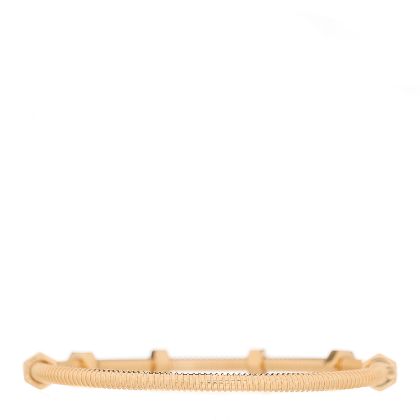 18K Pink Gold Ecrou de Cartier Bracelet 17