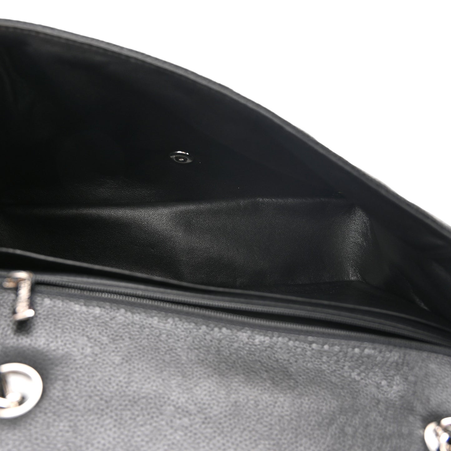 Caviar Quilted Jumbo Single Flap Black