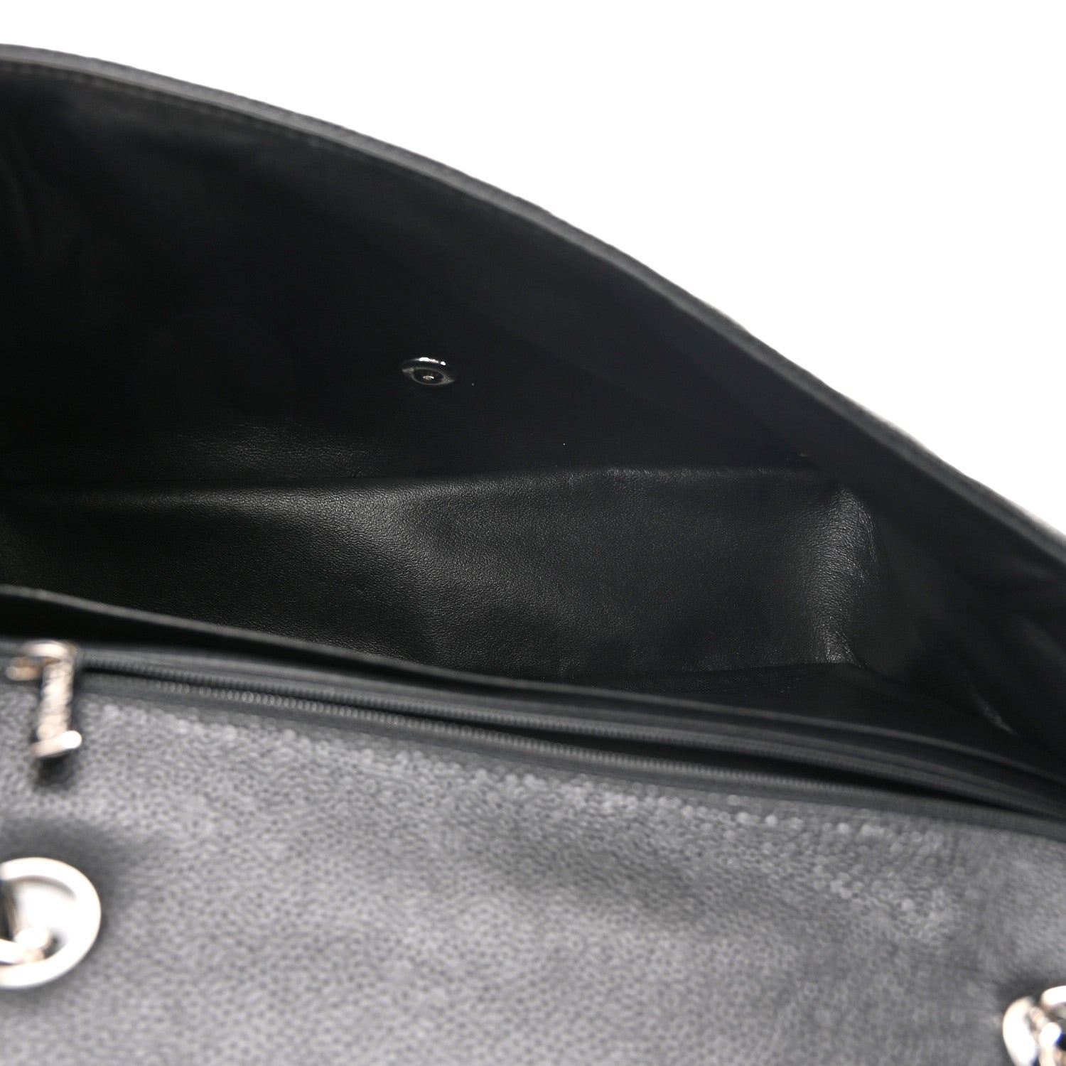 Chanel Caviar Quilted Jumbo Single Flap Black 5 of 11