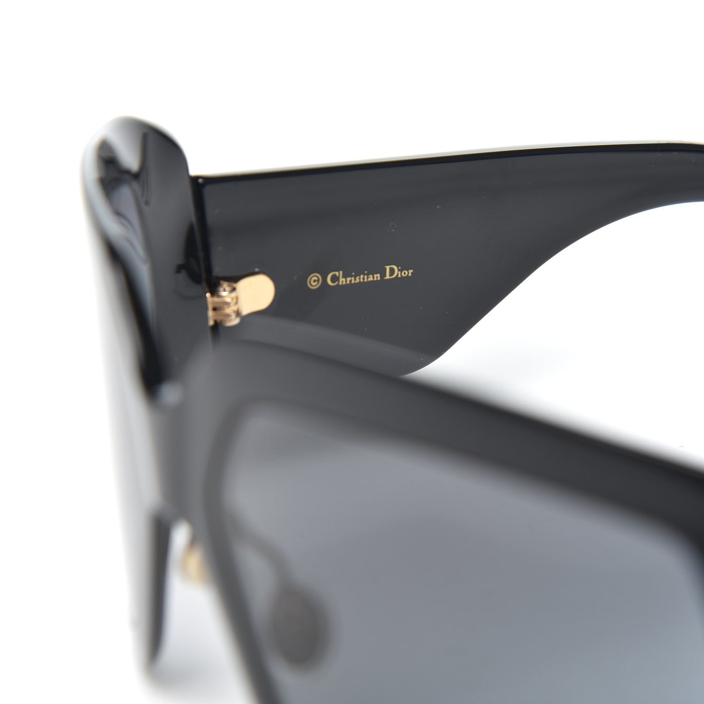 Acetate DiorSo Light 2 Shield Sunglasses Black