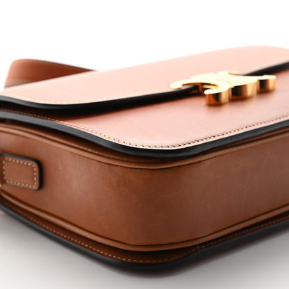 Celine Natural Calfskin Medium Triomphe Tan 9 of 11