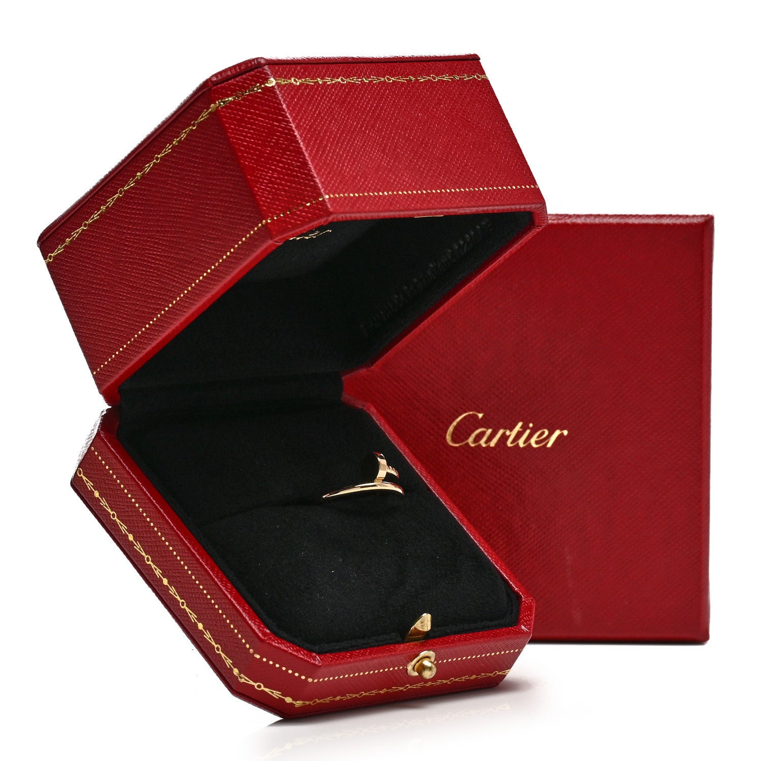 Cartier 18K Yellow Gold Small Juste Un Clou Ring 51 5.75 5 of 5