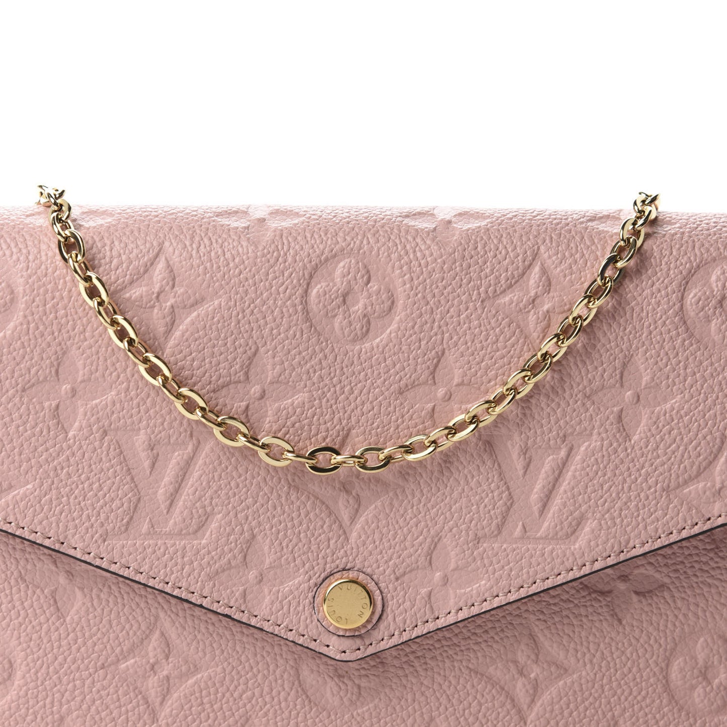 Empreinte Pochette Felicie Chain Wallet Rose Poudre