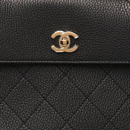 Chanel Grained Calfskin Stitched Urban Essentials Large Shopping Bag Black 8 of 11