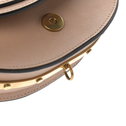 Chloe Calfskin Small Nile Bracelet Minaudiere Bag Biscotti Beige 12 of 16