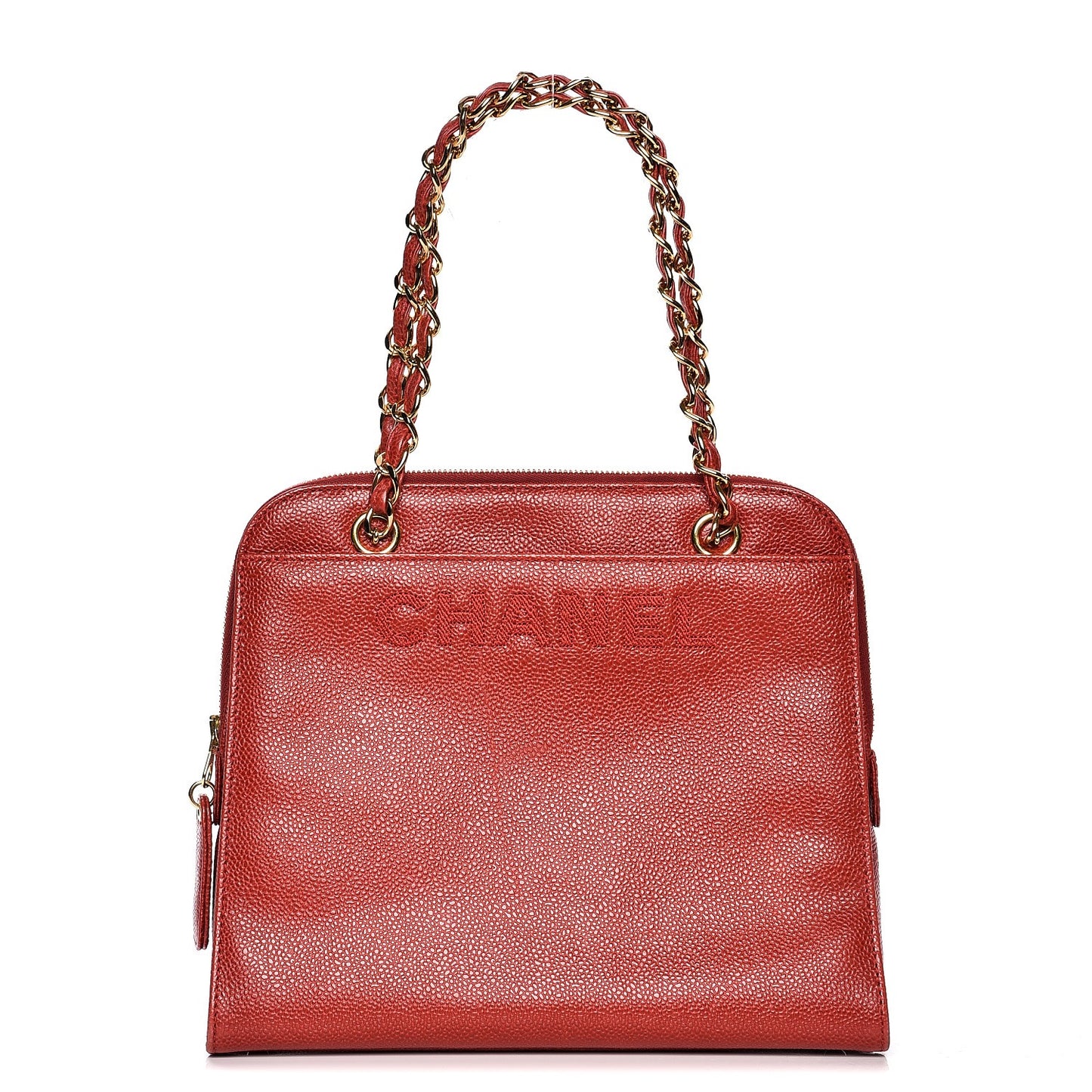 Caviar Shopper Tote Red