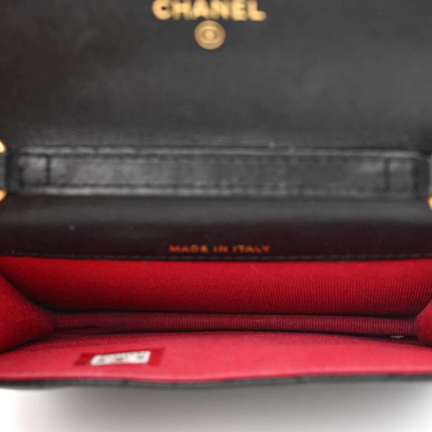 Lambskin Quilted Chanel 19 Flap Belt Bag Black