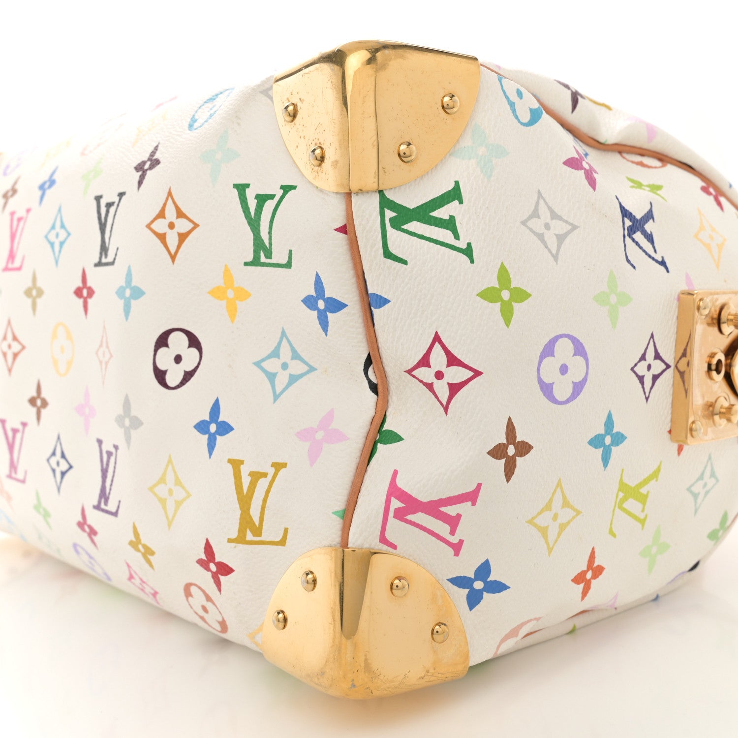 Louis Vuitton Monogram Multicolor Speedy 30 White 8 of 8