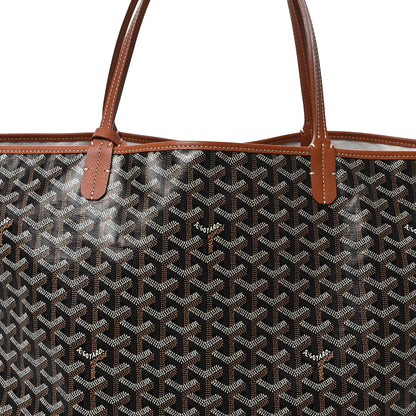 Goyard Goyardine Saint Louis GM Black Gold 9 of 12