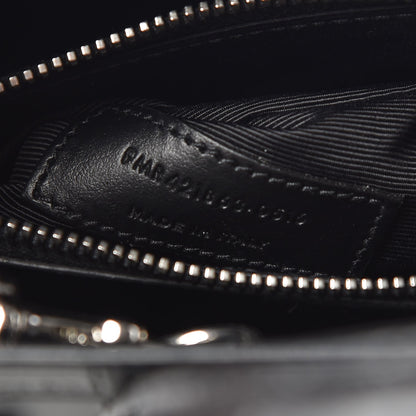 Saint Laurent Calfskin Crocodile Embossed Baby Sac De Jour Black 7 of 9
