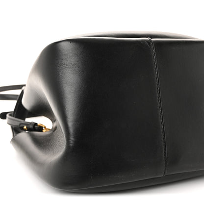 Stella McCartney Eco Alter Nappa Perforated Logo Double Top Handle Crossbody Bag Black 8 of 9