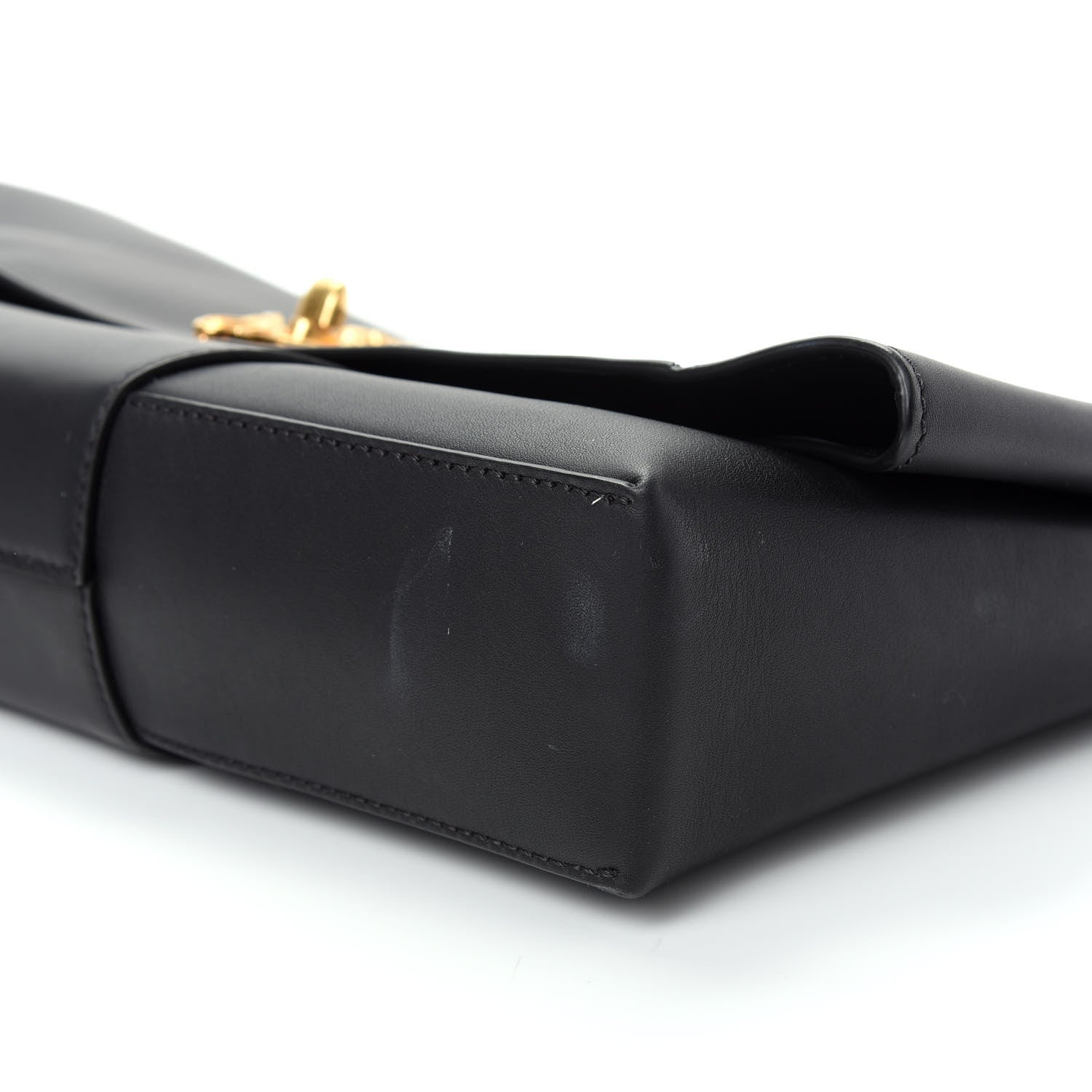 Versace Vitello Virtus First Line Clutch Black 7 of 9