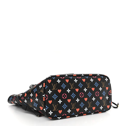 Louis Vuitton Game On Neverfull MM Black 5 of 11