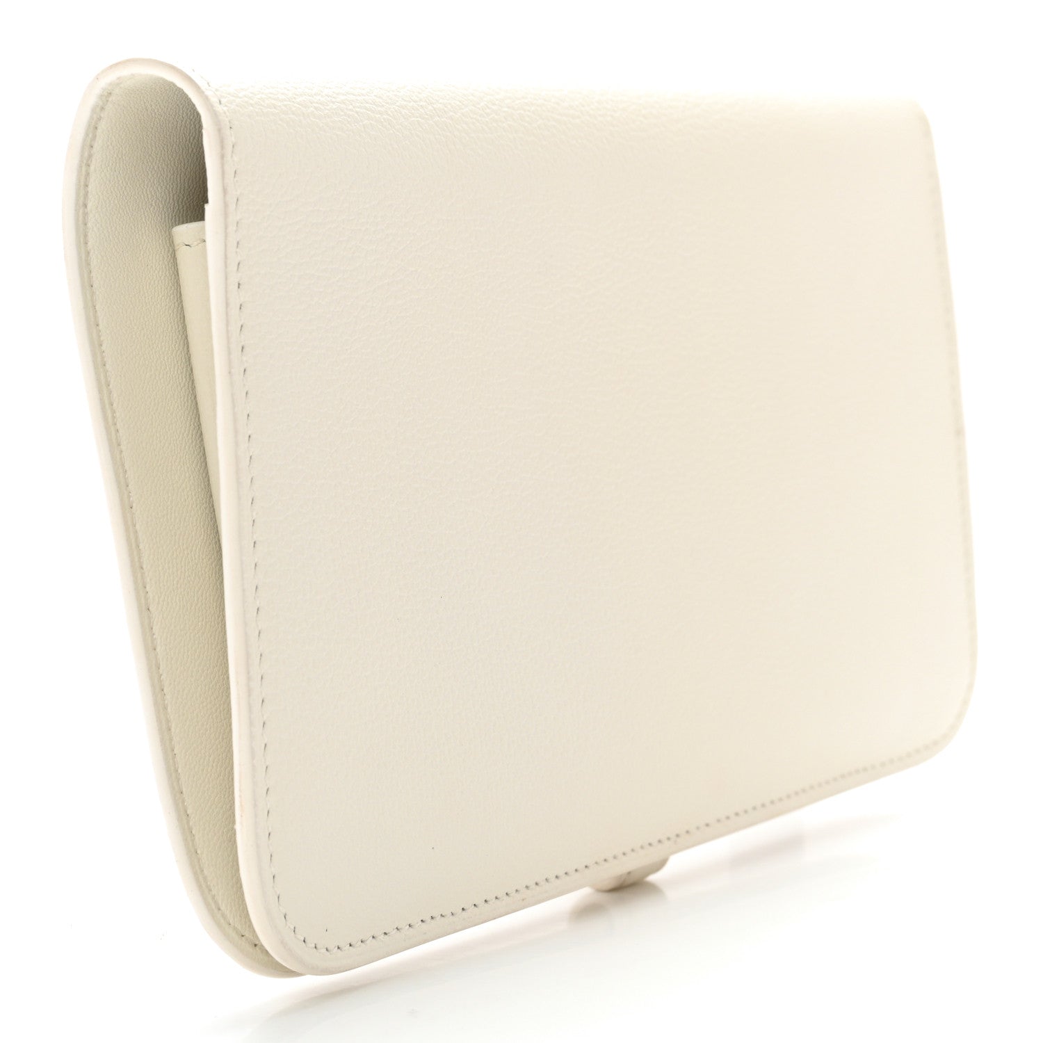 Hermes Evercolor Dogon Duo Wallet White 3 of 14