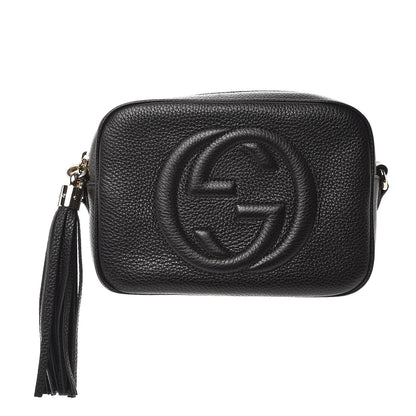 Gucci Pebbled Calfskin Small Soho Disco Bag Black 1 of 7