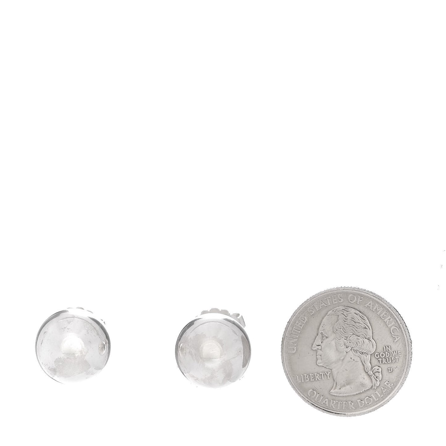 Sterling Silver 14mm HardWear Ball Earrings