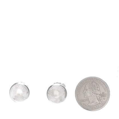 Tiffany Sterling Silver 14mm HardWear Ball Earrings 2 of 5