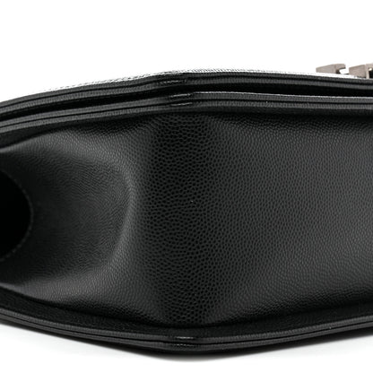 Chanel Caviar Quilted Medium Boy Flap Black 9 of 12